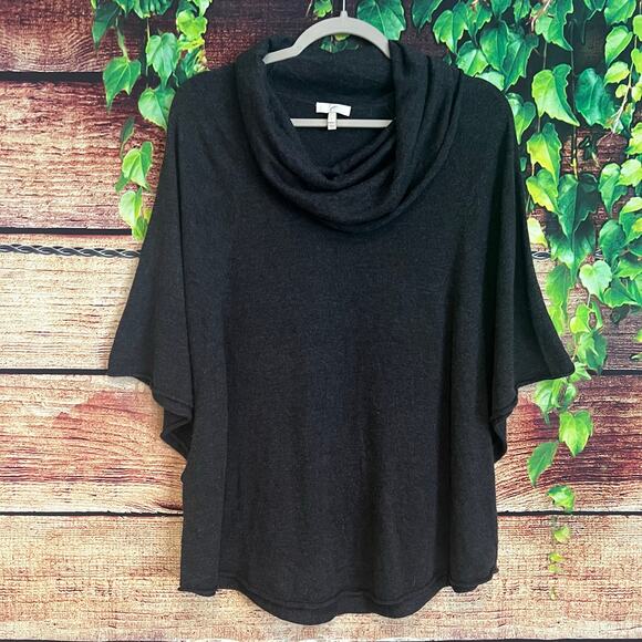 Joie Cowl Neck Sweater Large Top Blouse Wool Cashmere Dolman Lightweight Knit - Picture 1 of 5
